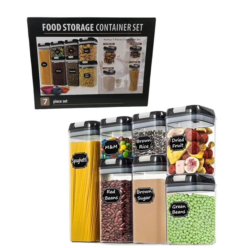 Miniatura 2 de Set De Tarros Para Cocina x7 Unidades